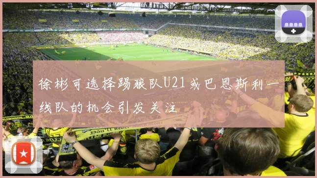 徐彬可选择踢狼队U21或巴恩斯利一线队的机会引发关注